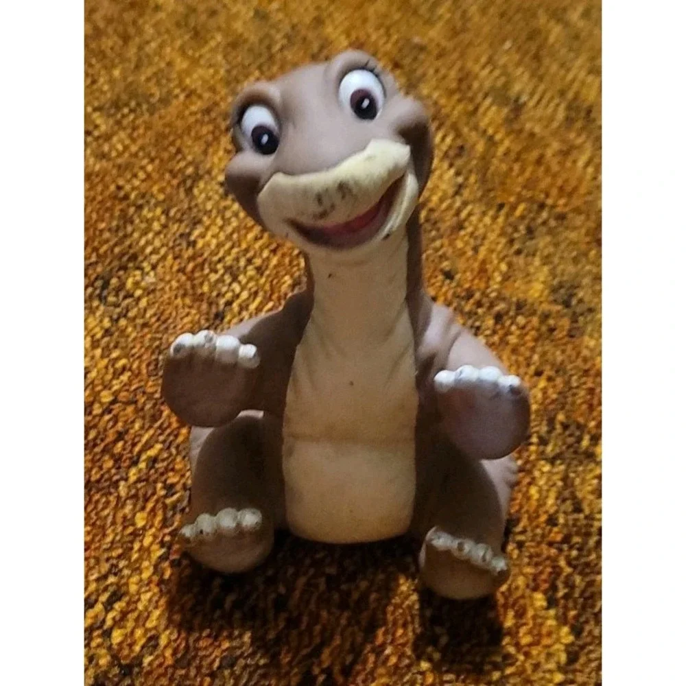 Vintage UCS & Amblin 1988 Land Before Time‎ Little Foot Hand Puppet Brown 6